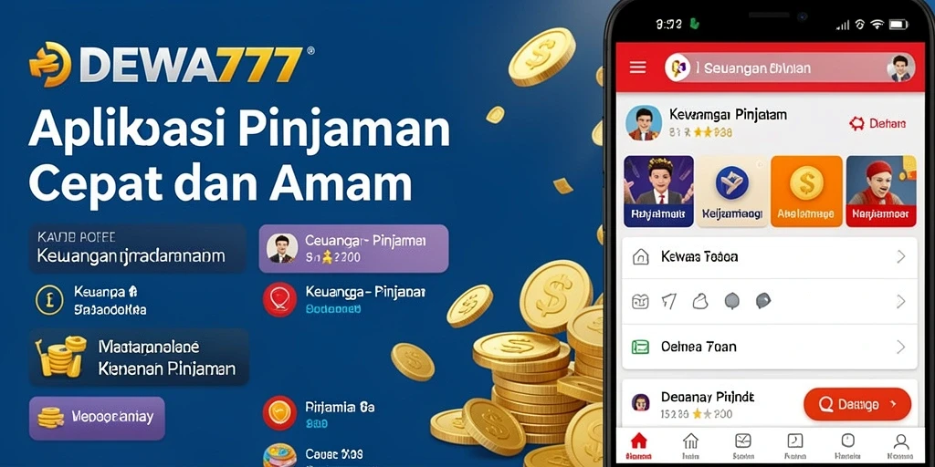Tampilan antarmuka DEWA777 yang bersahabat dan fungsional untuk pengajuan pinjaman.