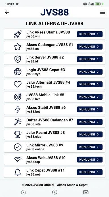 Jalan Alternatif Jvs88 untuk Pengguna Android