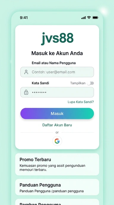 Masuk Akun jvs88 dengan Mudah dan Cepat